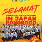 Selamat Kepada 22 Siswa LPK Saitama Yang Lolos Seleksi