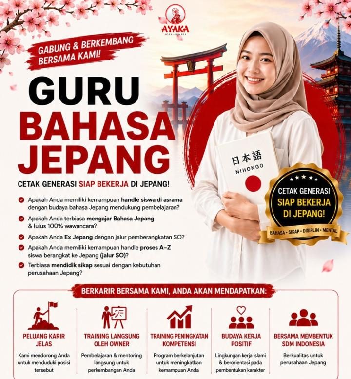 Lowongan-Kerja-Guru-Bahasa-Jepang