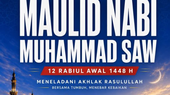 Selamat Memperingati Maulid Nabi Muhammad SAW 1448 H dari PT Saitama Juara Mendunia